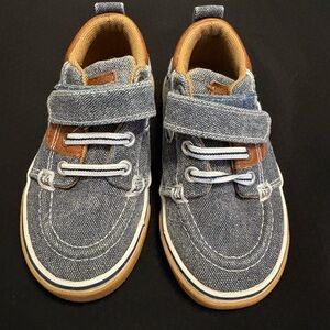 Denim Blue Kids Shoes